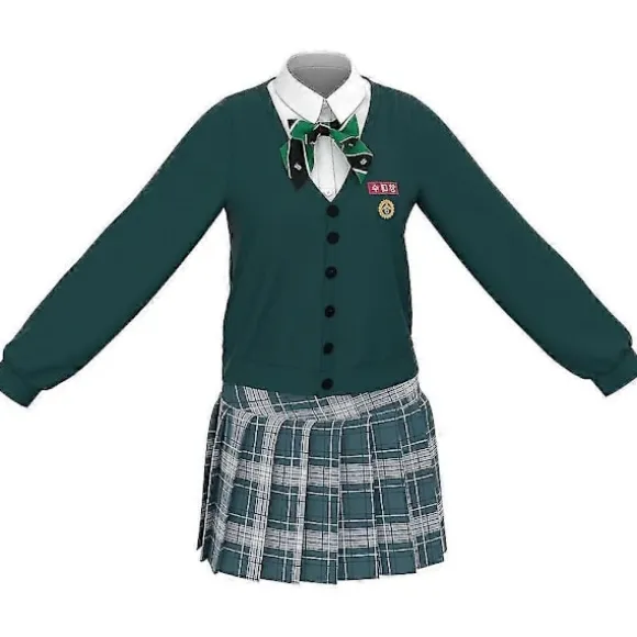 All Of Us Are Dead Zombie Skoleuniform Kostume til Cosplay & Halloween S