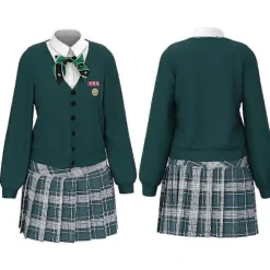 All Of Us Are Dead Zombie Skoleuniform Kostume til Cosplay & Halloween S