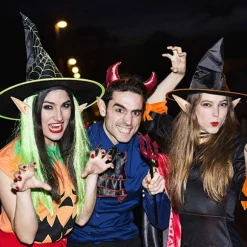 Alvöron - Renæssancefest Kostume Makeup Kostumetilbehør Alfeudklædning Vampyr Alfeører (2 par)