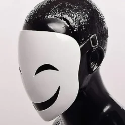 Anime Bullet Mask Cosplay Kostume Rekvisit Halloween Maske