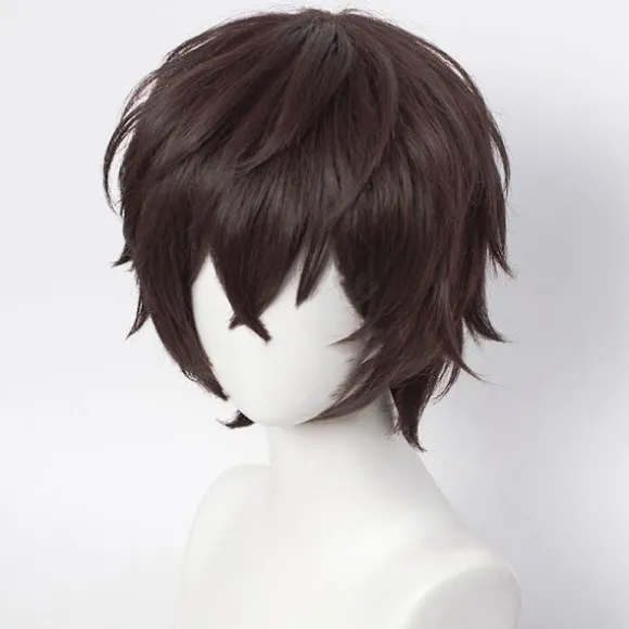 Anime Bungo Stray Dogs Dazai Osamu Cosplay Paryk - Perfekt