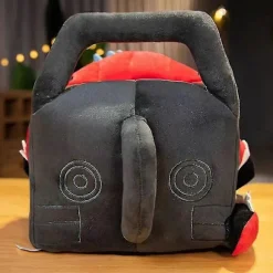 Anime Chainsaw Man Hat Sjov Plys Hovedbeklædning Blød Plys Maske Kostume Halloween Fest Cosplay Rekvisitter Til Voksne fp