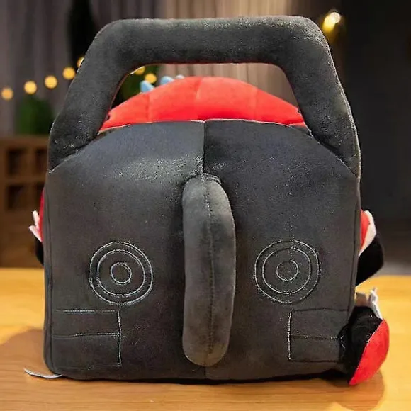 Anime Chainsaw Man Hat Sjov Plys Hovedbeklædning Blød Plys Maske Kostume Halloween Fest Cosplay Rekvisitter Til Voksne fp