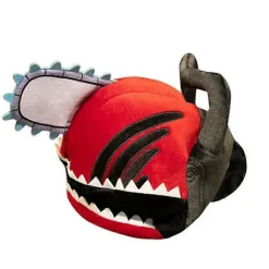 Anime Chainsaw Man Hat Sjov Plys Hovedbeklædning Blød Plys Maske Kostume Halloween Party Cosplay Rekvisitter Til Voksne Fk (FMY)