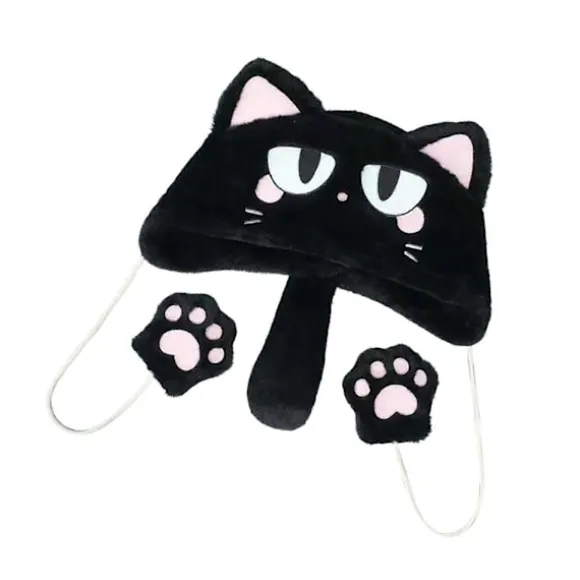 Anime Cosplay Hat Kreativ Vinter Plys Hat til Halloween Fest Udendørs Festival-lingling} Style B