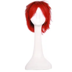 Anime Cosplay Paryk Kort Lige Paryk, CJY Black & Red