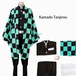 Anime Demon Slayer: Kimetsu No Yaiba Zenitsu Giyu Tanjirou Kamado Nezuko Cosplay Kimono Uniform Cosplay Kostume Kamado Nezuko til Børn og Voksne Kamado Kamado Nezuko Adult M | Fyndiq