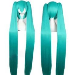 Anime Hatsune Miku Vocaloid Hatsune Miku Cosplay Paryk Langt Hår CJY