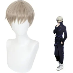 Anime Jujutsu Kaisen Cosplay Kostume Itadori Yuji Maskerade Halloween Cosplay Inumaki Toge hår,CJY Inumaki Toge hair en-US