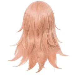 Anime Lange Krøllede Orange Cosplay Parykker med Pandehår til Chainsaw Man Halloween Cosplay Parykker (Orange), CJY
