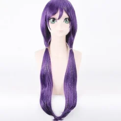 Anime Lovelive! Paryk Nozomi Tojo Sort Lilla Langt Hår Hej