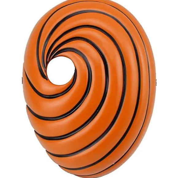Anime Naruto Uchiha Obito Maske Akatsuki Tobi Halloween Kostume Rekvisit til Voksne-FS-