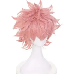 Anime Paryk Med Gratis Paryk Hætte Til My Hero Academia (ashido Mina) Acsergery Gave