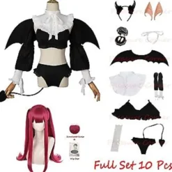 Anime Rizu Kyun Cosplay Kostume My Dress Up Darling Cosplay Kitagawa Marin Bikini Cosplay Kostume Kuroe Shizuku Paryk (M Kun Paryk)