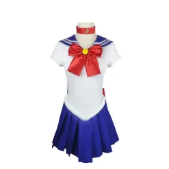 Anime Sailor Moon Cosplay Kostume Tsukino Usagi Uniform Kjole Outfits Cosplay Gul Paryk Halloween Karneval Fest Kvinder Børn Barn 140cm,CJY Child 140cm en-US | Fyndiq