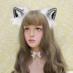 Anime Søde Ulv Kat Hundeører Hårbøjle Hårklemmer Halloween Cosplay Kostumefest