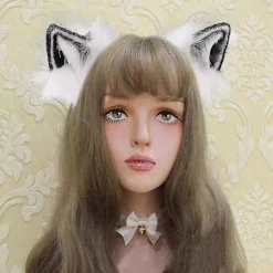 Anime Søde Ulv Kat Hundeører Hårbøjle Hårklemmer Halloween Cosplay Kostumefest