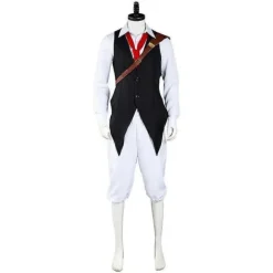 Anime Seven Deadly Sins Cosplay Meliodas Cosplay Kostume Skjorte Bukser Sæt Komplet Sæt Black S