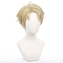 Anime Spy X Family Loid Forger Cosplay Paryk Hætte Lyseblond Kort Hår Twilight Anya Forger Fars Tilbehør Halloween Fest Rekv.