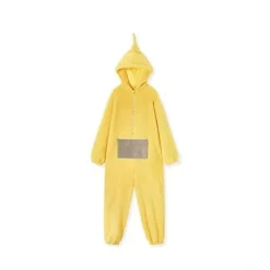 Anime Teletubbies Kostume Voksen Julepyjamas Pyjamas Nattøj Jumpsuit Es Gul Yellow XL_yux Yellow XL