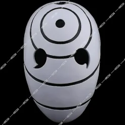 Anime Uchiha Obito Mask Tobi Akatsuki Ninja Cosplay Kostumer Pvc Masker Halloween Tre-øjne maske gave