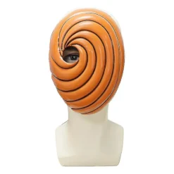 Anime Uchiha Obito Maske Akatsuki Tobi Kostume Rekvisitter til Voksne{AZC}
