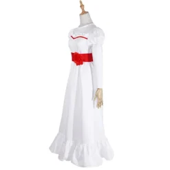 Annabel Film Cosplay Kostume til Kvinder Børn Voksen Halloween Kostumer og Paryk Rædsel Skræmmende Fancy Hvid Kjole Outfits B only dre-FA- B only dress Kids 150 | Fyndiq