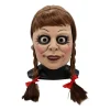 Annabelle Fuldmaske Langt Hår Horror Cosplay Fancy Dress Kostume Rekvisit