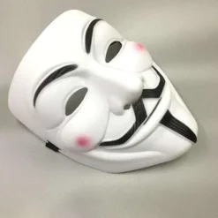 Anonym maske - Cosplay Halloween - Dress up White