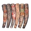 Armtatoveringsærmer, 6-pak mænd falske midlertidige tatoveringsærmer armstrømper elastiske til Halloween