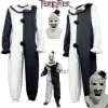 Art The Clown Cosplay Film Terrifier 2 Art The Clown Cosplay Kostume Jumpsuit Maske Halloween Kostumer Maske Til Mænd Kvinder