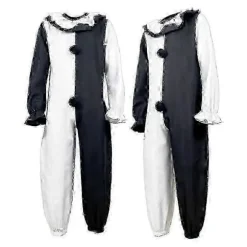 Art The Clown Cosplay Film Terrifier 2 Art The Clown Cosplay Kostume Jumpsuit Maske Halloween Kostumer Maske Til Mænd Kvinder costume XL