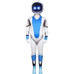 Astro Bot Cosplay Kostume Jumpsuit Festlig Udklædning Heldragt 140