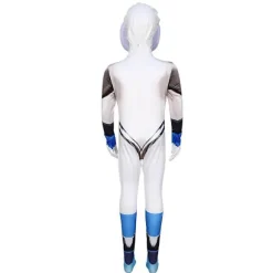 Astro Bot Cosplay Kostume Jumpsuit Festlig Udklædning Heldragt 140