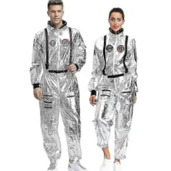 Astronaut kostume, Cosplay kostumer Halloween karneval festkostumer til unisex