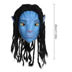 Avatar Maske Partytilbehør Miljøvenlig Latexmaske Ny Avatar 2 Cosplay Gave Hovedbeklædning