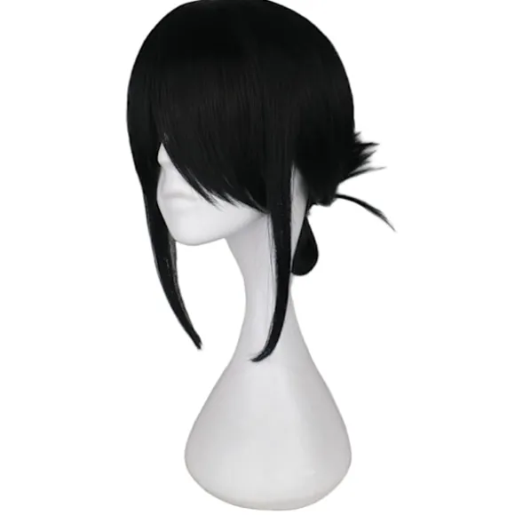 AVEKI Anime Cos Paryk til Cosplay Shinomiya Kaguya Naturlig Blød Høj Temperatur Tråd Piger Cosplay Udklædning Kostume Tilbehør, Sort-48
