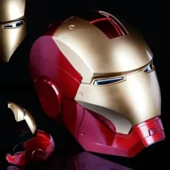 Avengers Legends Iron Man Elektronisk Hjelm Mænd Børn 1:1 Bærbar Iron Man Hjelm Knapstyring Deformeret Cosplay Rekvisitter Gaver-FF-
