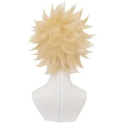 Bakugou Katsuki Paryk Blonde Parykker Med Pandehår Cosplay Rekvisit Anime Kostume Rekvisitter Til Manga Anime My Hero Academia