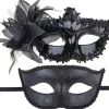 Ball Masker Karnevalsmasker Parmasker Venedig Fastelavnskostume
