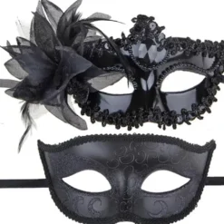 Ball Masker Karnevalsmasker Parmasker Venedig Fastelavnskostume