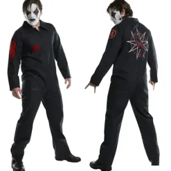 Band kostume løstsiddende bodysuit Halloween Slipknot band - XL