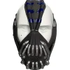 Bane Maske The Dark Knight Rises Cosplay Kostume Tilbehør PVC Rekvisitter Sort