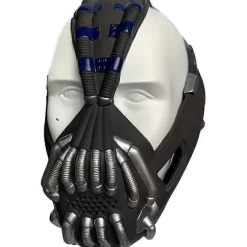 Bane Maske The Dark Knight Rises Cosplay Kostume Tilbehør PVC Rekvisitter Sort