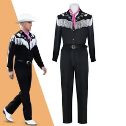 Barbiee Kostume Ken Outfit og bukser Cosplay Kjole 140
