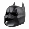 Batman Fuld Maske Med Hætte The Dark Knight Rises Latex Hjelm Voksen Cosplay Prop J_Lucky_B[D]