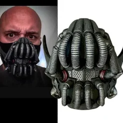 Batman The Dark Knight Rises Bane Cosplay Maske Halloween Karneval Ansigts Hjelm Festival Party Fancy Dress Prop