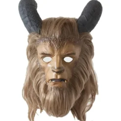 Beast Mask Beast Cosplay Maske med Paryk til Voksen(TC) 53-63CM