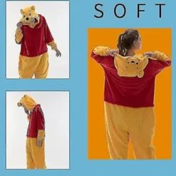 Behagelig Unisex Voksen Onesie Pyjamas Dyr Heldragt Halloween Kostume Nattøj - (Lille Pingvin)[CO]