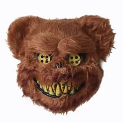 Bjørn, Halloween maske horror bamse maske cosplay udklædning rekvisit